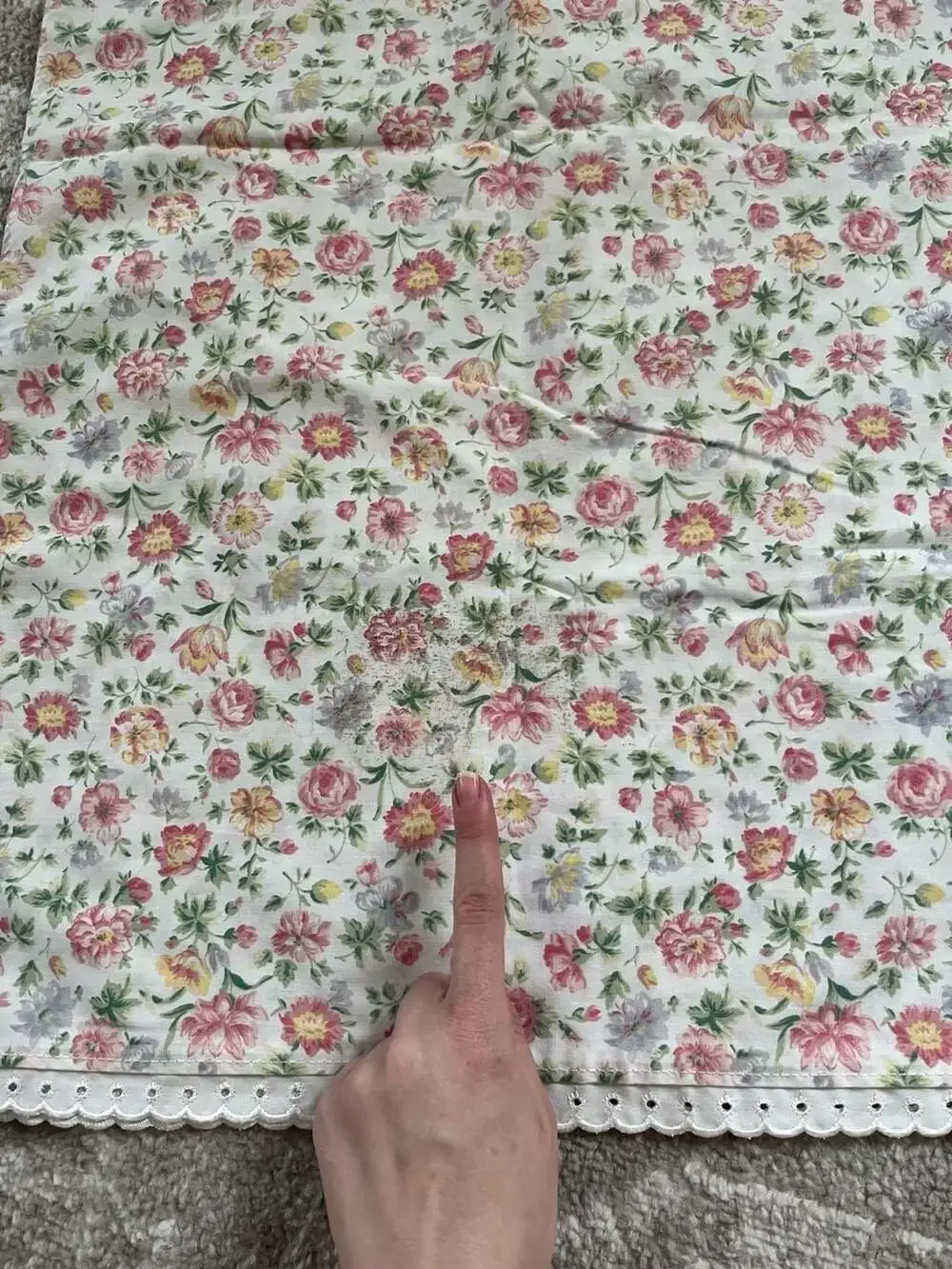 Vintage Floral Cottage Full Sheet Set